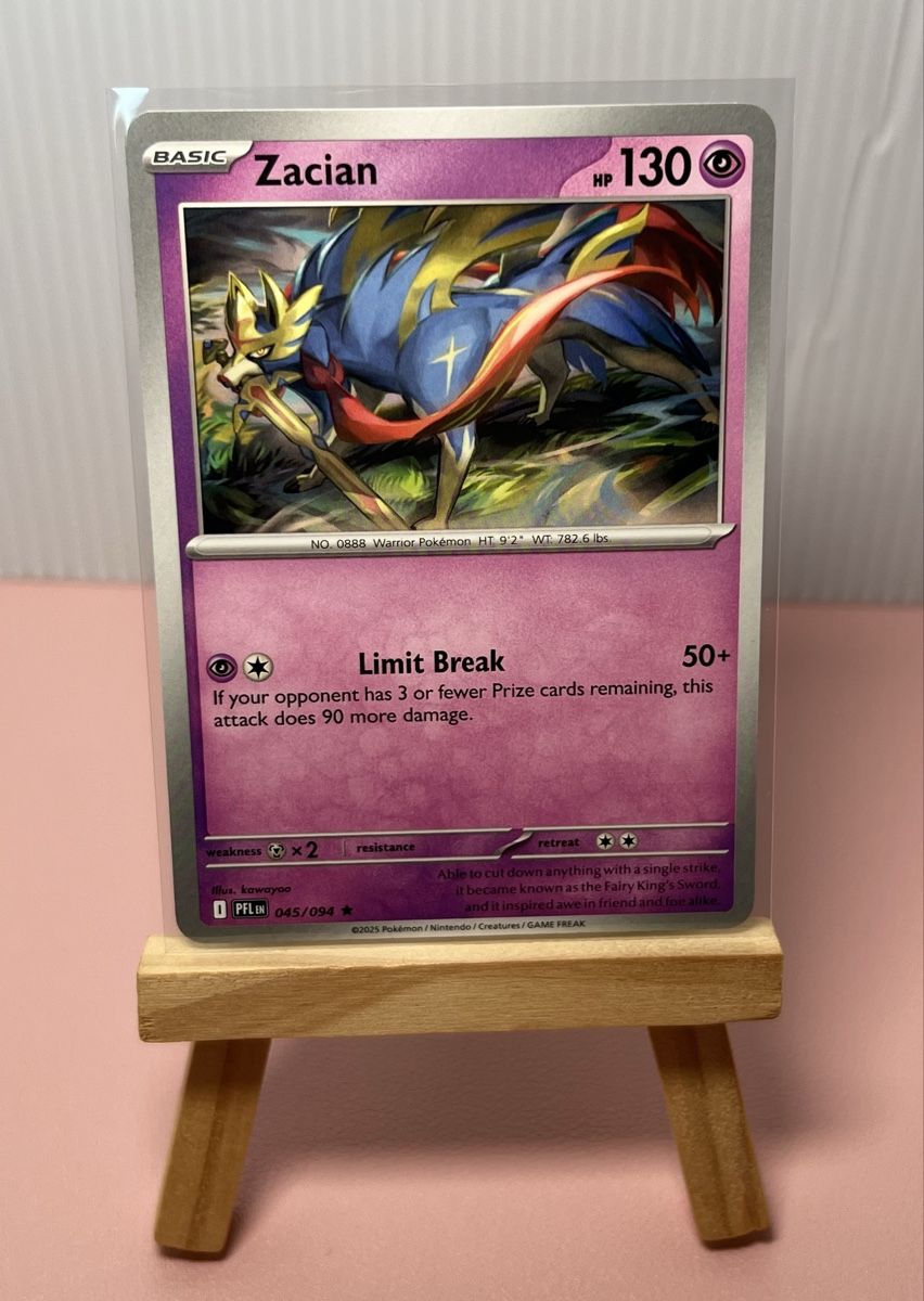 Pokémon Carte collezionabili: Pokemon Zacian 045 EN – Nuovo (secondo la descrizione) da Langenthal venduto da EceSuzu