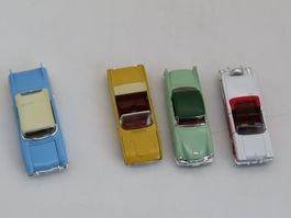 Alte Retro Spielzeugautos