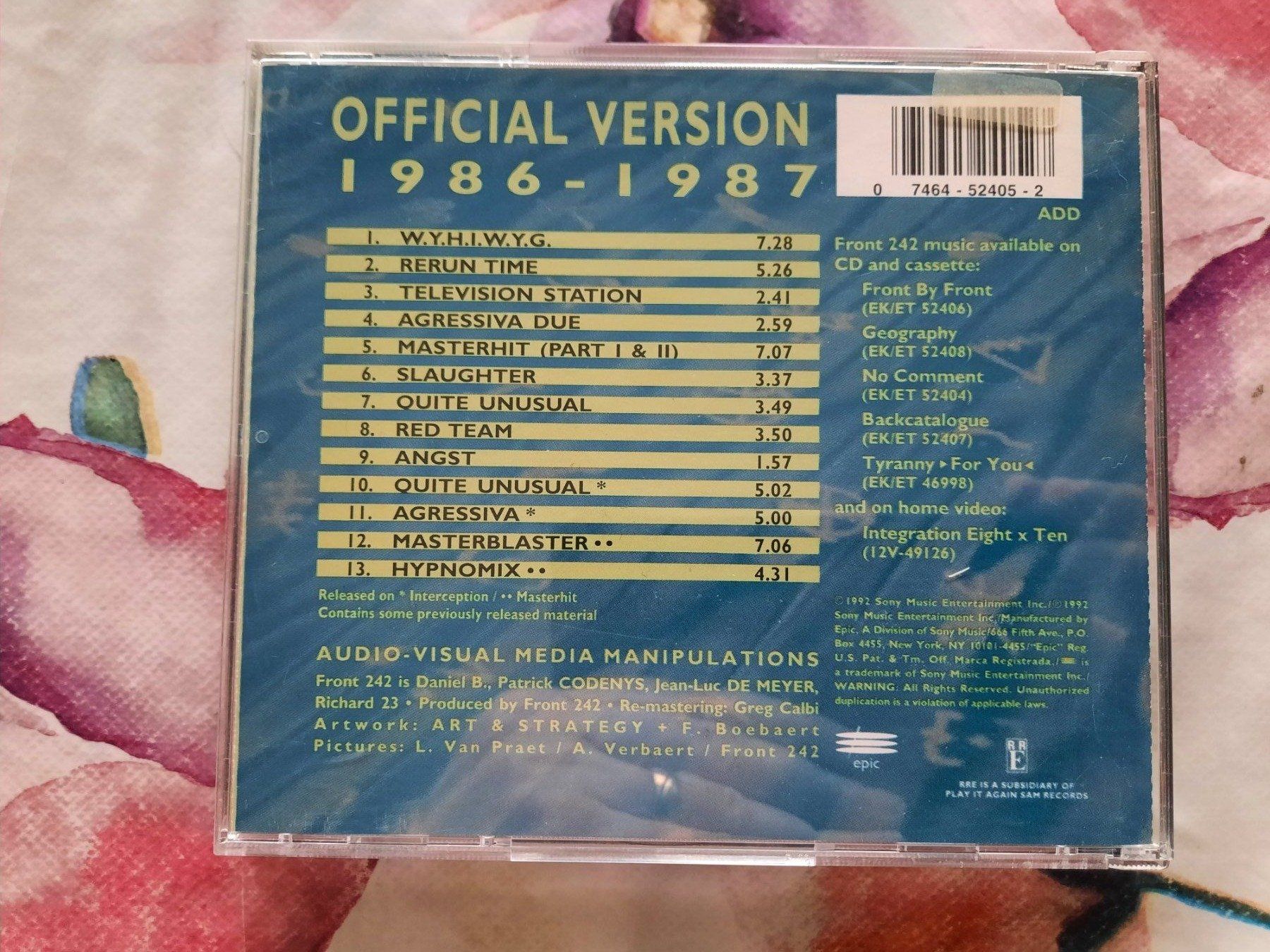 CDs: Cd Front 242 - Official Version - 1986-1987 ( Electro indu ) – Gebraucht aus Pully von bro_n52j 1