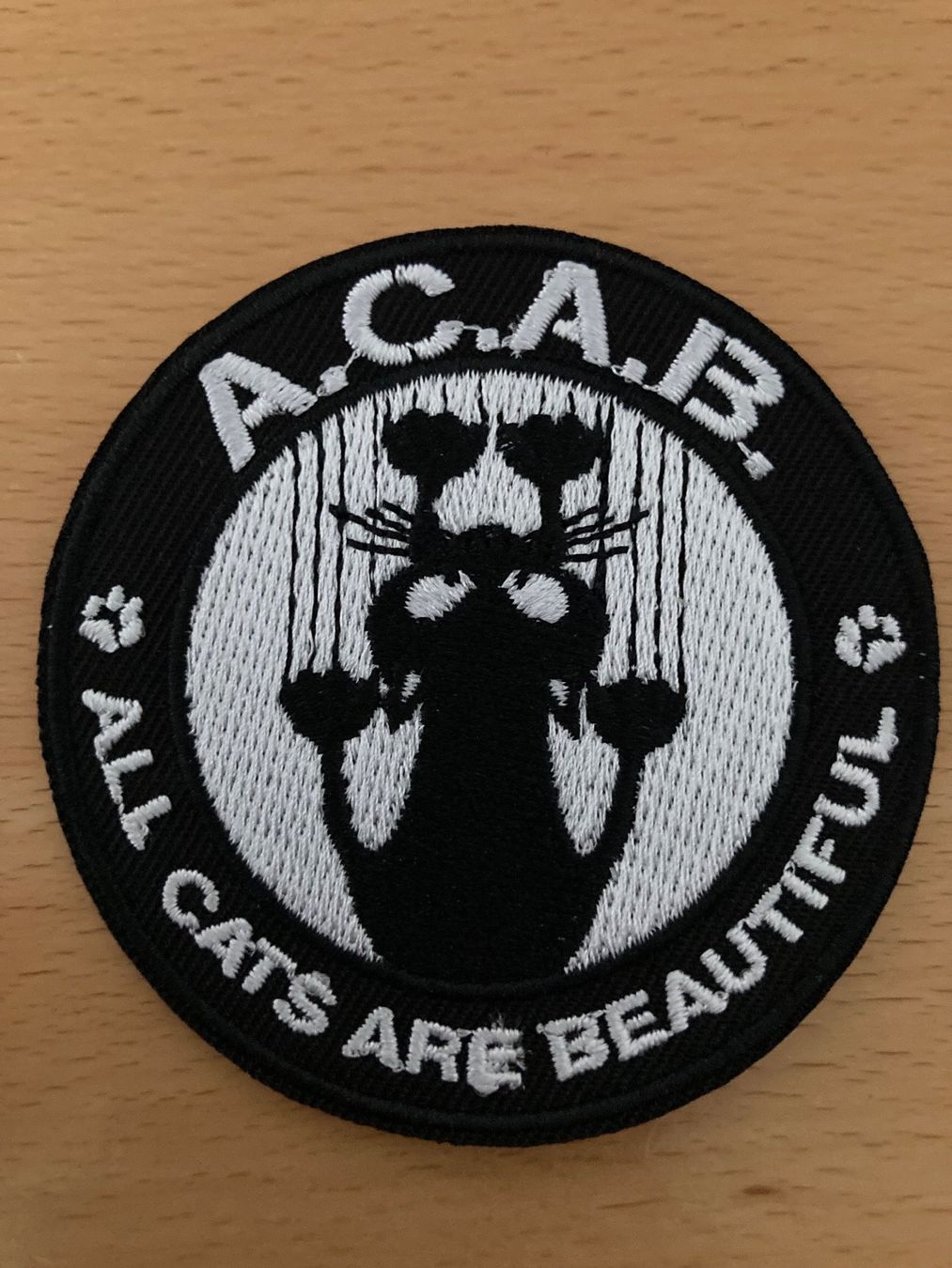 Toppe: A.C.A.B. Patch Sticker Aufnäher Metal Rock Band – Nuovo (secondo la descrizione) da Horn venduto da abutre72