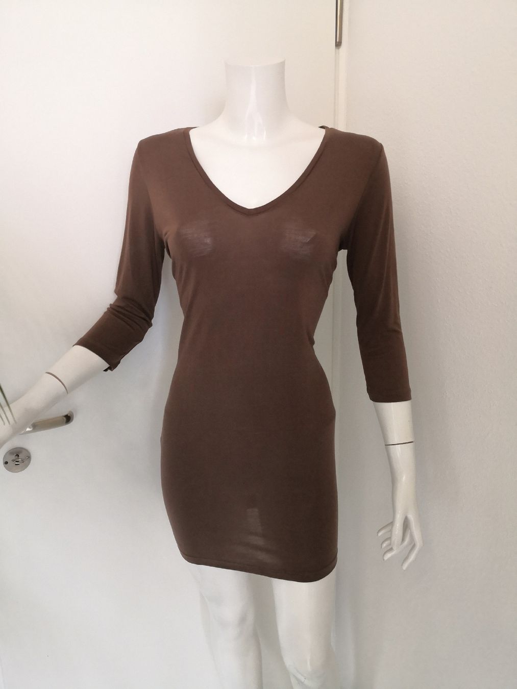 Mango Robes: 🤩MANGO KLEID BRAUN & V-SCHNITT – Neuf (Voir description) à Olten par Naja-Twins-Twins 8