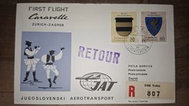 JAT Zürich - Zagreb 20.05.1966