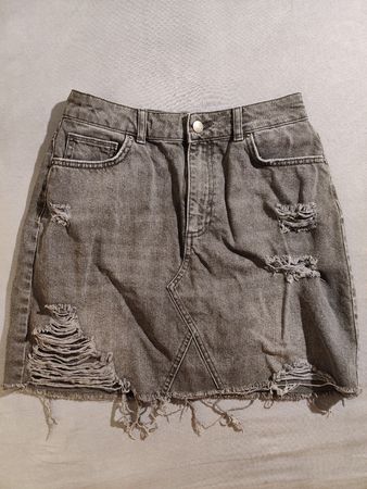 Jeans Minirock