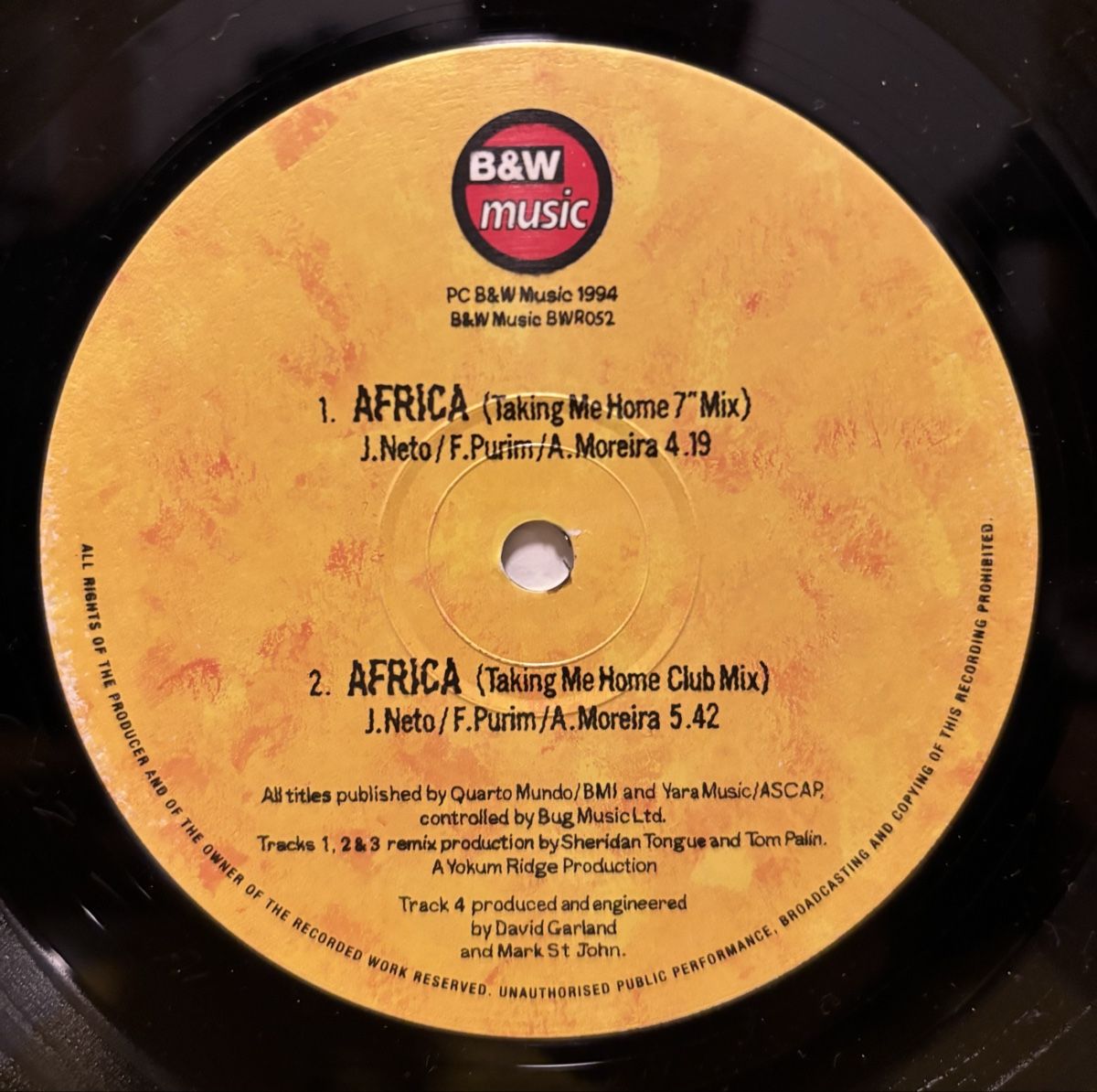 Schallplatten: Fourth World - Africa Vinyl VG+/VG+ – Gebraucht aus Neuchâtel von Deivid2 1