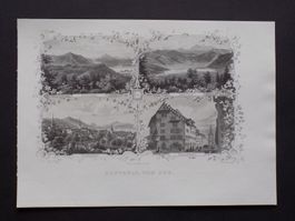 Zug Souvenirblatt
