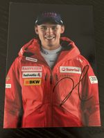 Signiertes Foto Joel Lütolf Ski Alpin Schweizer Talent