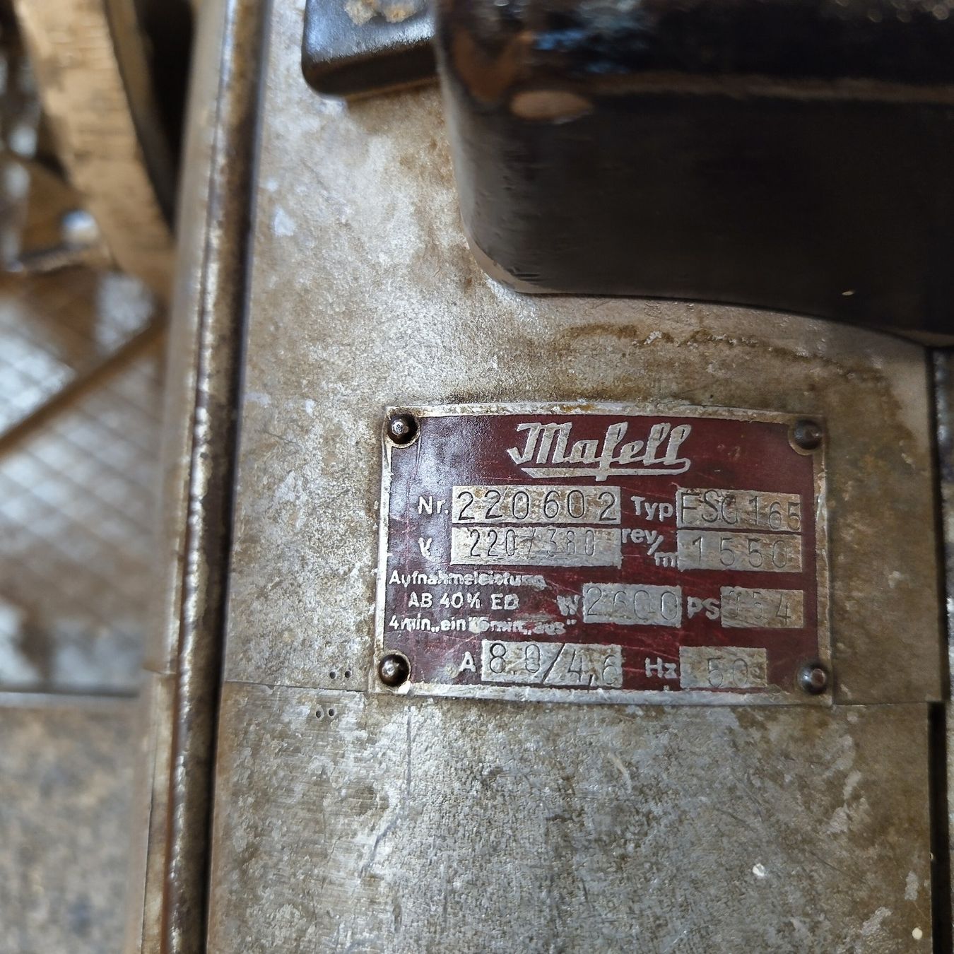 Mafell Tutte le macchine: Mafell 165 – Usato da Herisau venduto da kernbo 8
