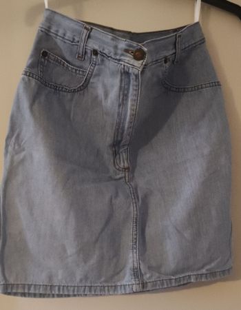 Jeansrock hellblau Gr.XS guter Zustand