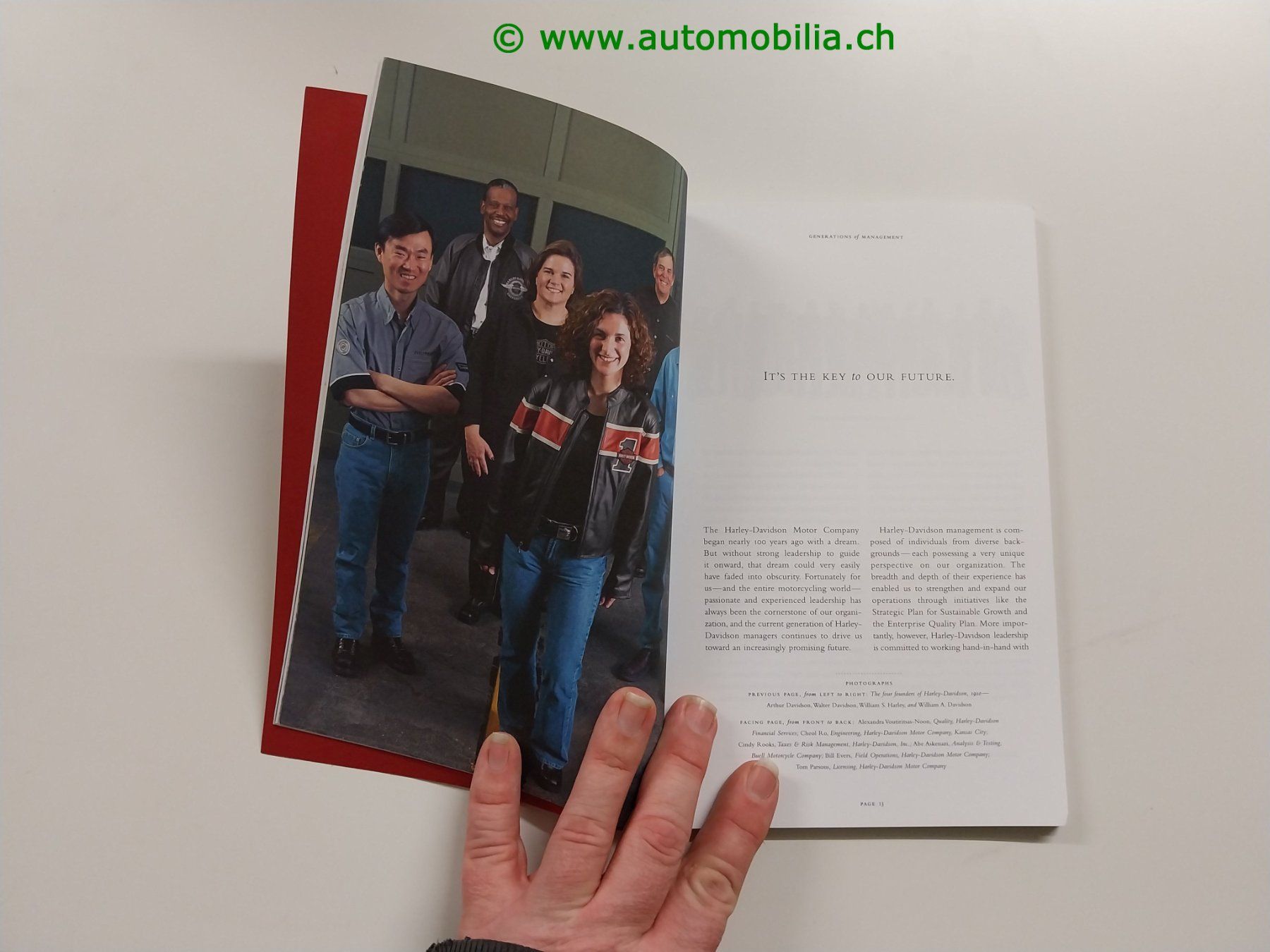 Dokumente: Harley Davidson 2001 Annual Report englisch – Gebraucht aus Weingarten-Kalth von Bettelbruenneli 2