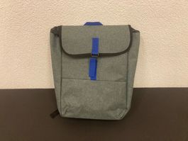Rucksack ca. 40 x 30 cm, Polyester, grau