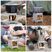 Feuerstelle Camping kocher Herd Brenner Grill Outdoor