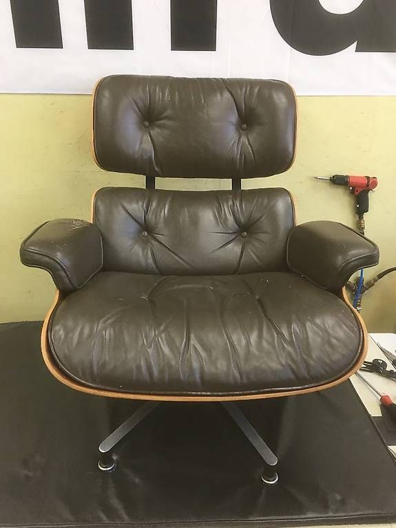 Herman Miller Poltrone: Original Hermann Miller Eames Lounge Chair + Ottoman- 1970s – Usato da Basel venduto da Mack86 1