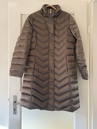 Geox Mantel, Grösse 46, metallic brown