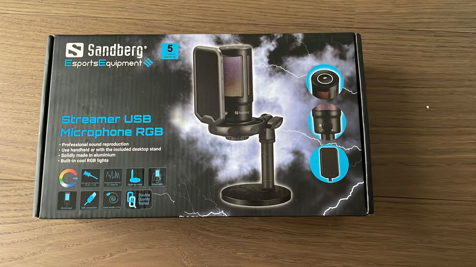 Microfoni: Streamer & Microphone – Nuovo e nell'imballaggio originale da Rüschlikon venduto da vamartuci