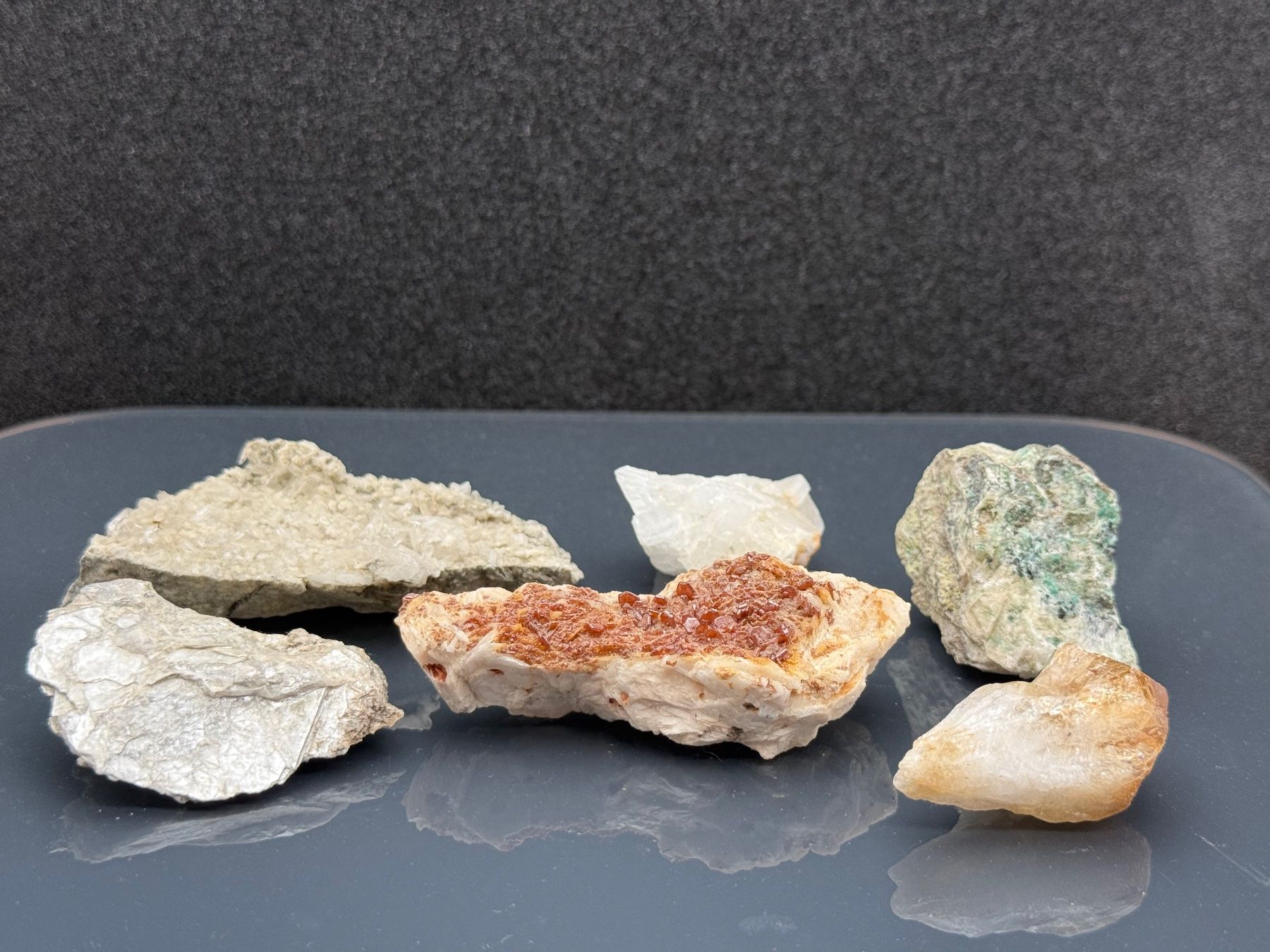 Minerali & Pietre curative: Raw Mineral Collection, 7 pieces – Usato da Vésenaz venduto da RMShop