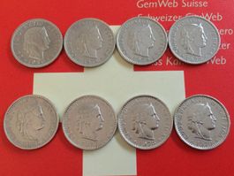 20 Rappen 1970 -79 komplett