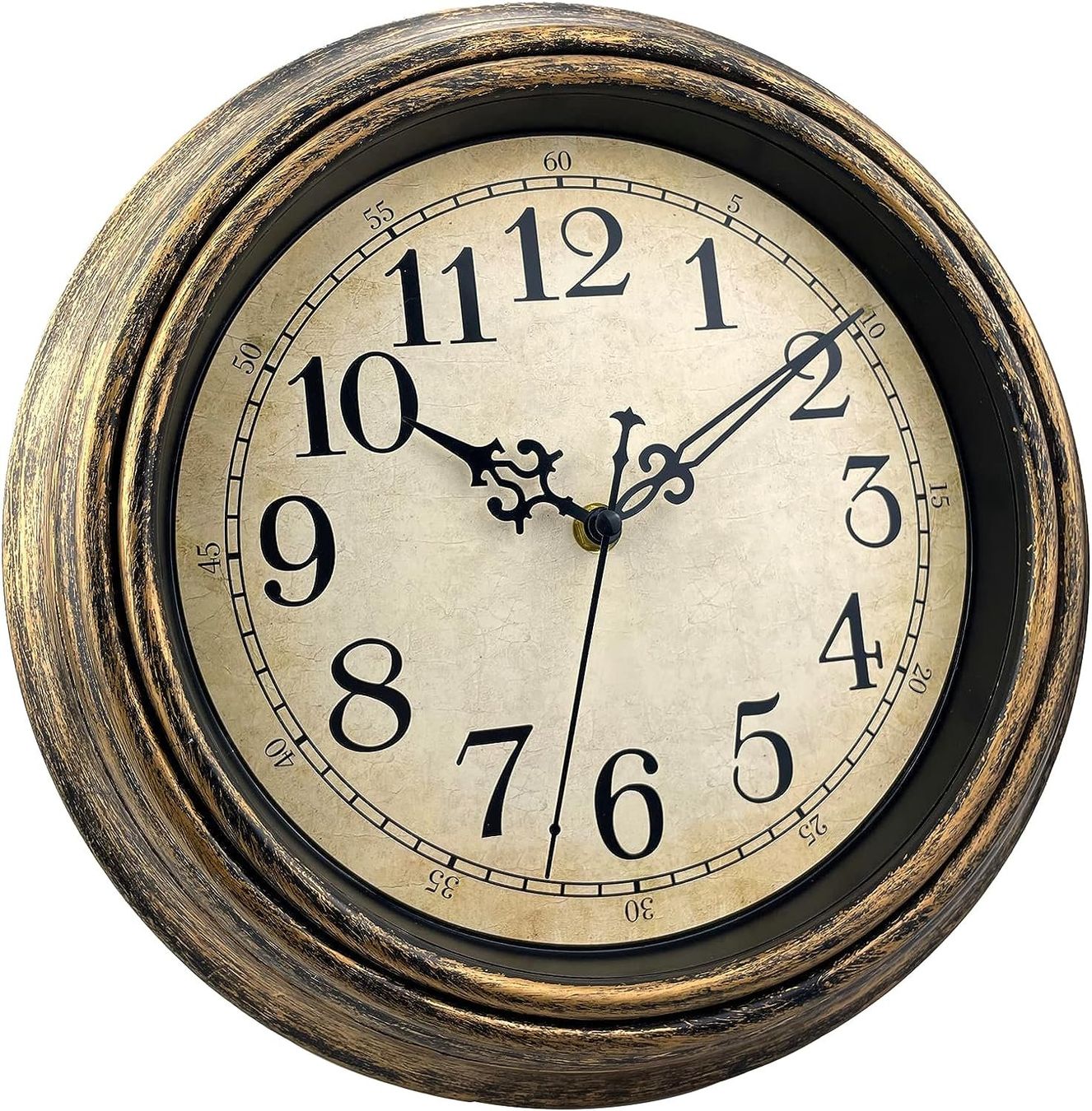 Pendules & Horloges murales: Klassische Retro Wanduhr 25cm – Neuf avec emballage d'origine à Nuglar par SaleRitter 4