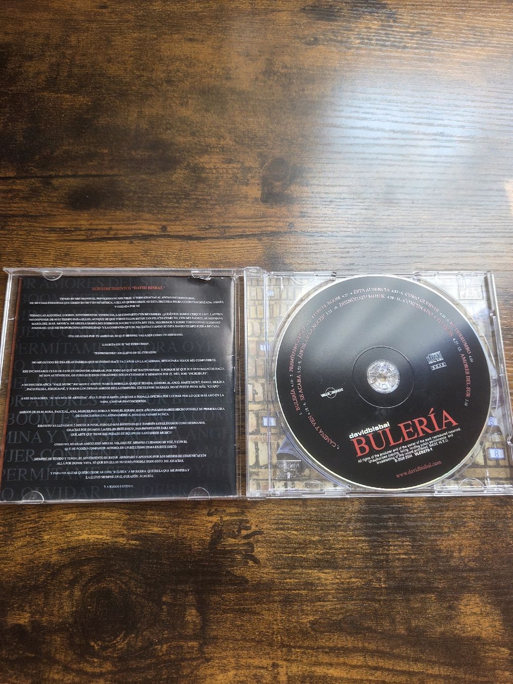 CD: CD David Bisbal Buleria good condition – Usato da Winterthur venduto da Maricels_Boutique 2