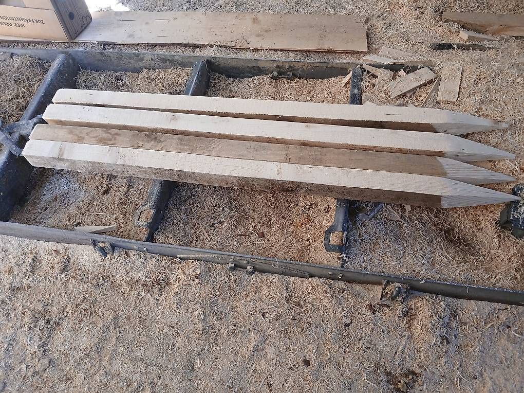 Zäune: Zaunpfähle Gartenzaun – Neu und originalverpackt aus Willisau von wood1988