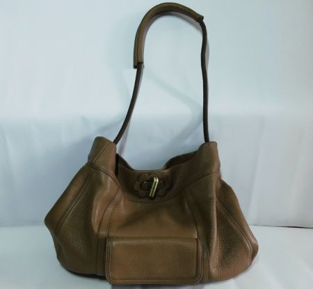 Schicke BILYBAG Ledertasche, braun, Vintage made in London