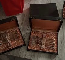Plaqué argent  de collection Piguet , coffret luxe ✨🍴
