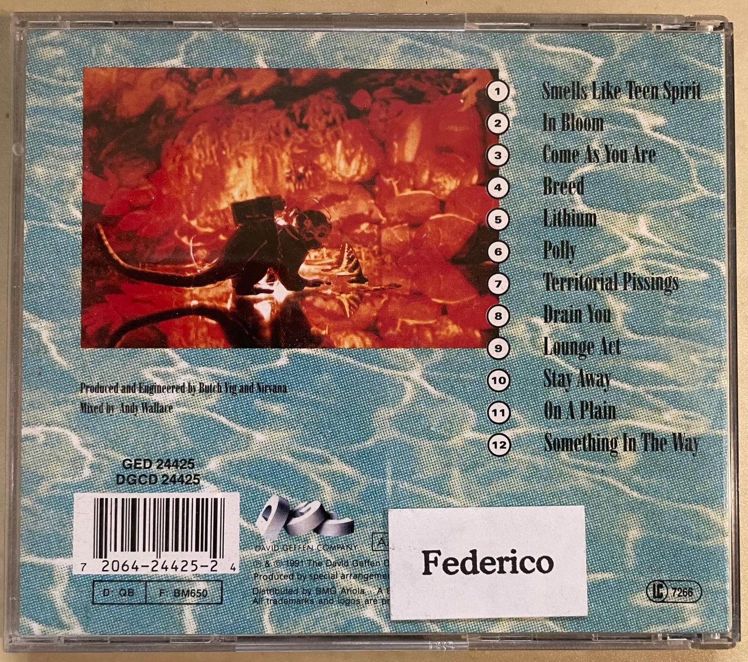 CDs: Nirvana - Nevermind – Gebraucht aus Brunnen von Barfly5 1