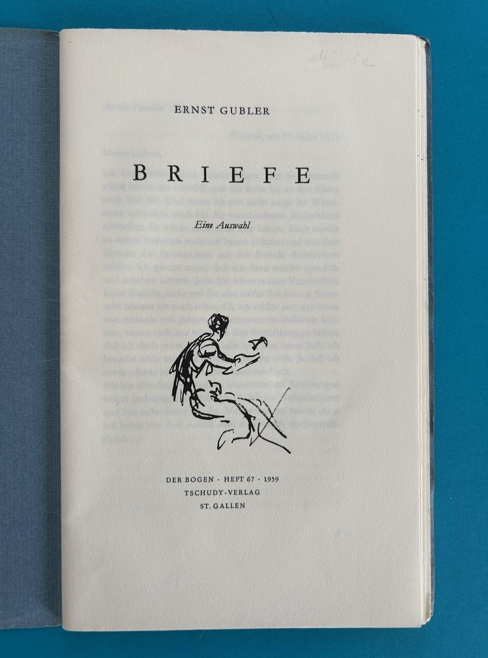 Bücher: DER BOGEN – HEFT 67/1959 – Gebraucht aus Zürich von Domus09 1