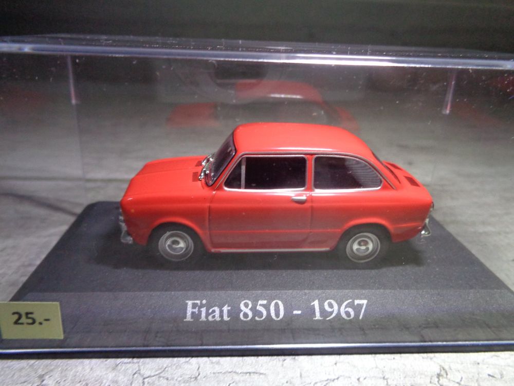 Fiat 850 Politoys M Réf 513 - échelle 1/43 - Voiture Miniature Vintage Rare - Occasion