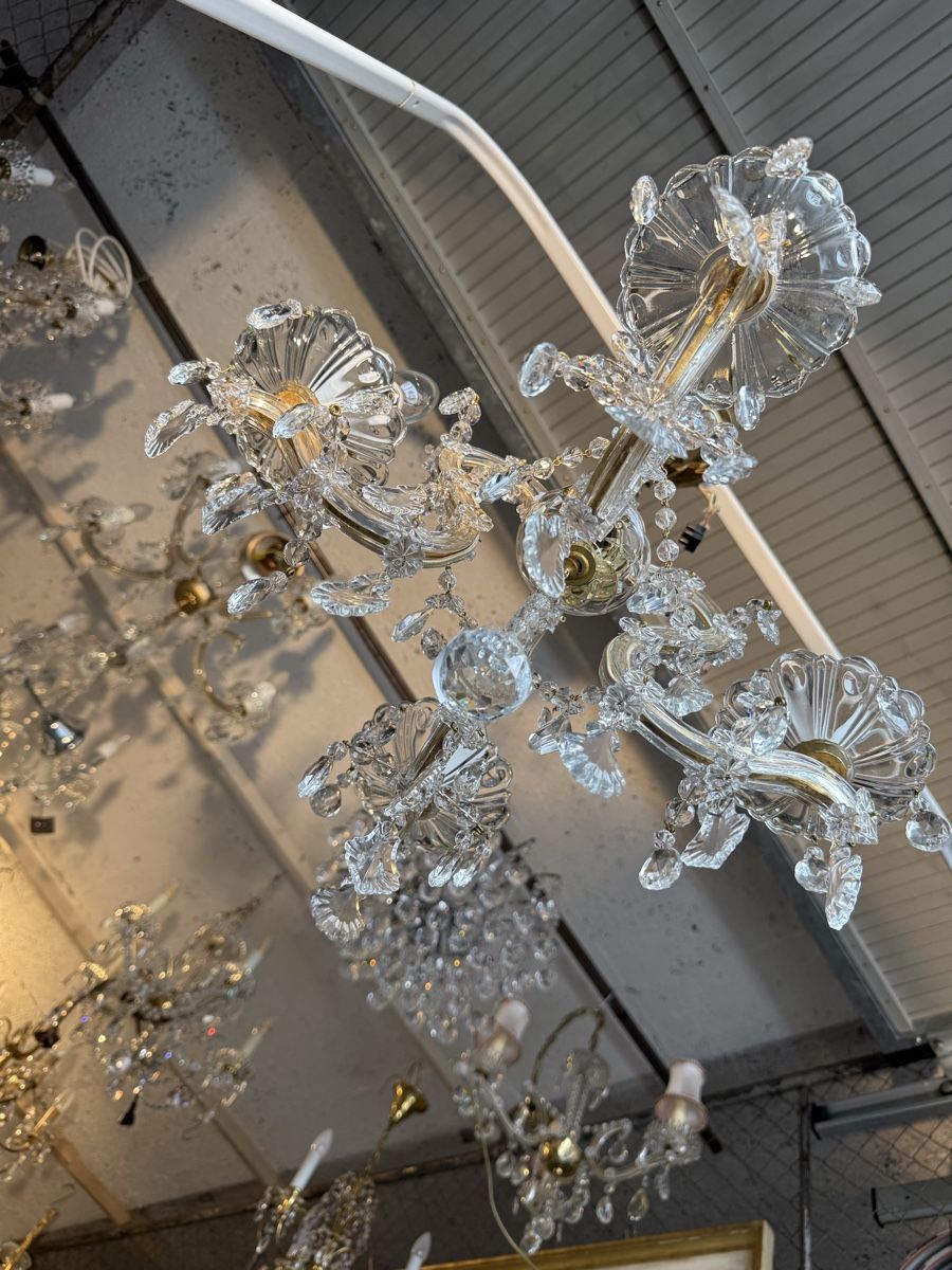 Lampadari & plafoniere: Glass Kristall Kronleuchter Alt – Usato da Benglen venduto da Dubai1234 2
