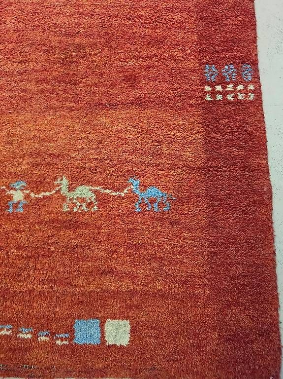 Tappeti: 90×160 Orientteppich Gabbeh Handgeknüft – Usato da Olten venduto da OrientDeko 2