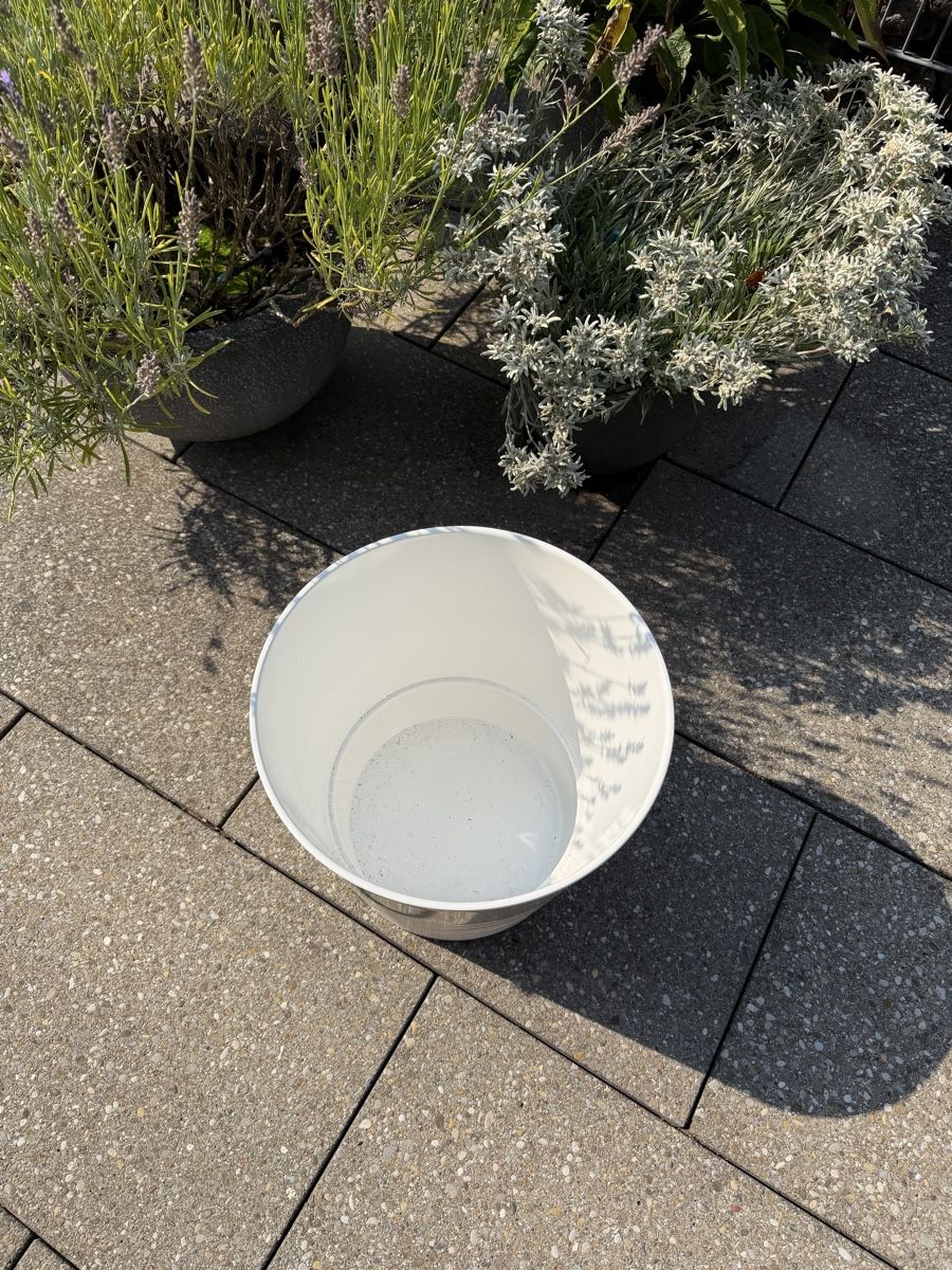 Ikea Vasi per fiori: Weisser Blumentopf  – Nuovo (secondo la descrizione) da Gockhausen venduto da Dbielmann 2