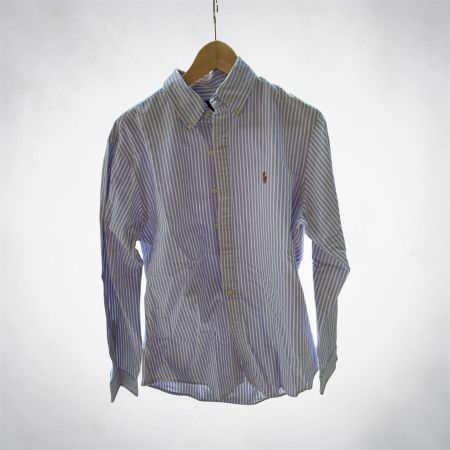Chemise RALPH LAUREN rayée blanc/violet