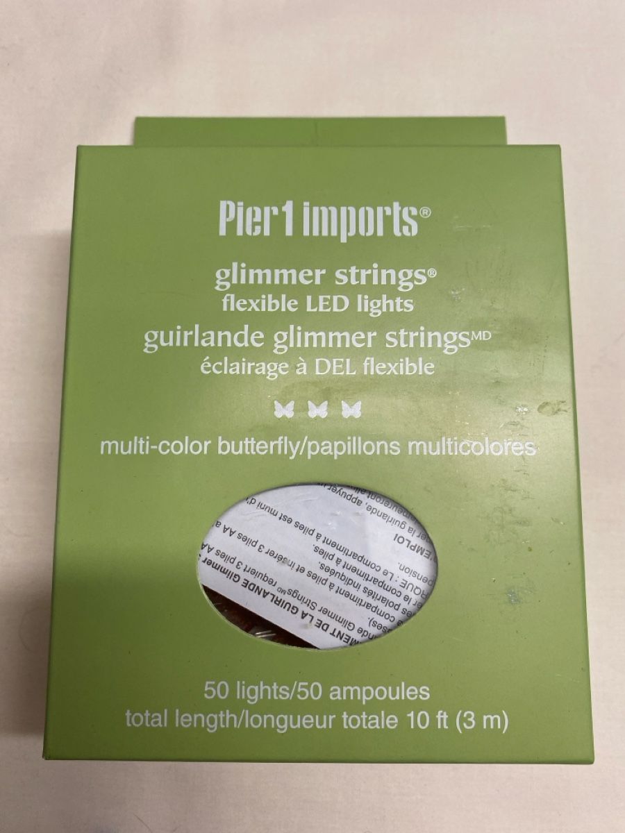 Lichterketten & Leisten: 50 Butterfly LED String Lights, Battery Indoor/Outdoor Timer – Neu und originalverpackt aus Buttikon SZ von Maxwelltime 1