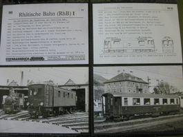 AK Serie Rhätische Bahn RhB 1