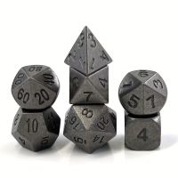 Dungeons and Dragons d&d dnd metal Nickel Würfel