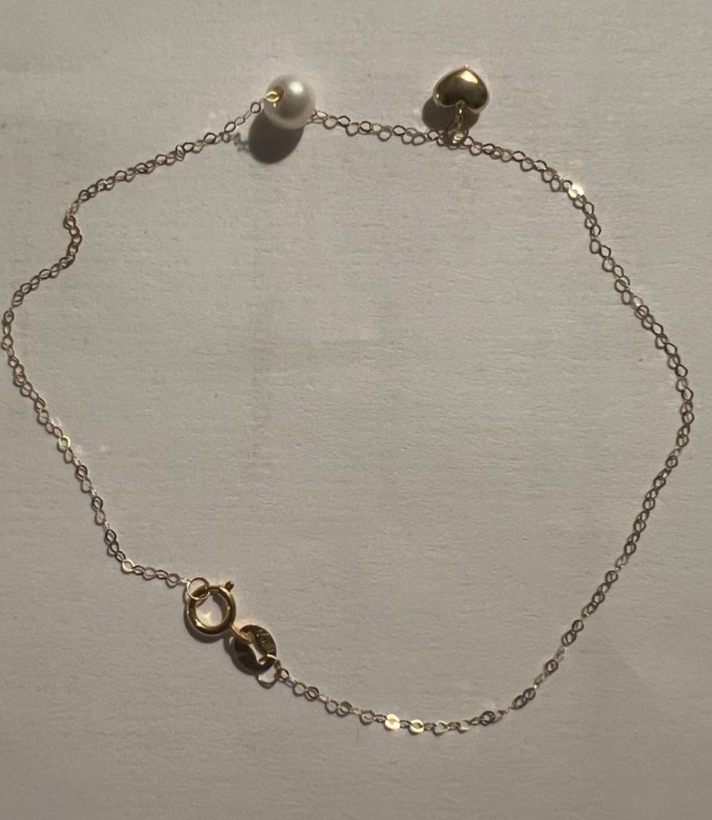 Bracciali & Braccialetti: 18K Armkette mit Süsswasserperle – Nuovo e nell'imballaggio originale da Untersiggenthal venduto da TimeandShine