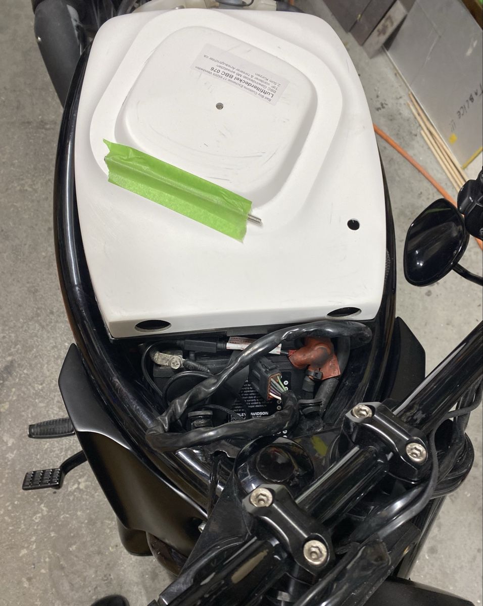 Harley-Davidson Tutti i ricambio per moto: Luftfilterdeckel für Harley Davidson – Nuovo (secondo la descrizione) da Kaltbrunn venduto da la77 1