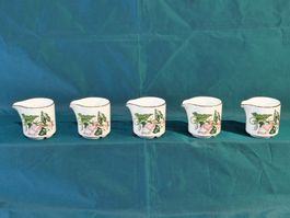 Villeroy & Boch 5 Stk. Mini Kaffeerahmkrüge/Saucieren,