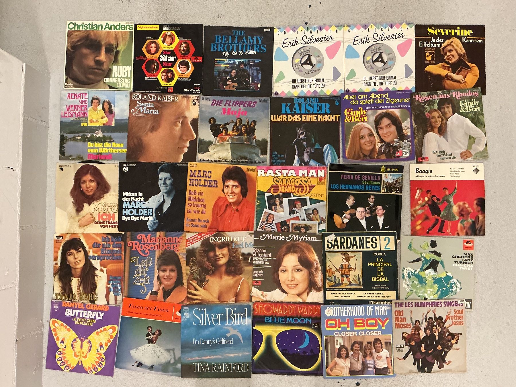Dischi in vinile: Schallplatten Sammlung - 100 stk Singles – Usato da Winterthur venduto da Tumko_7_Vinyl 1