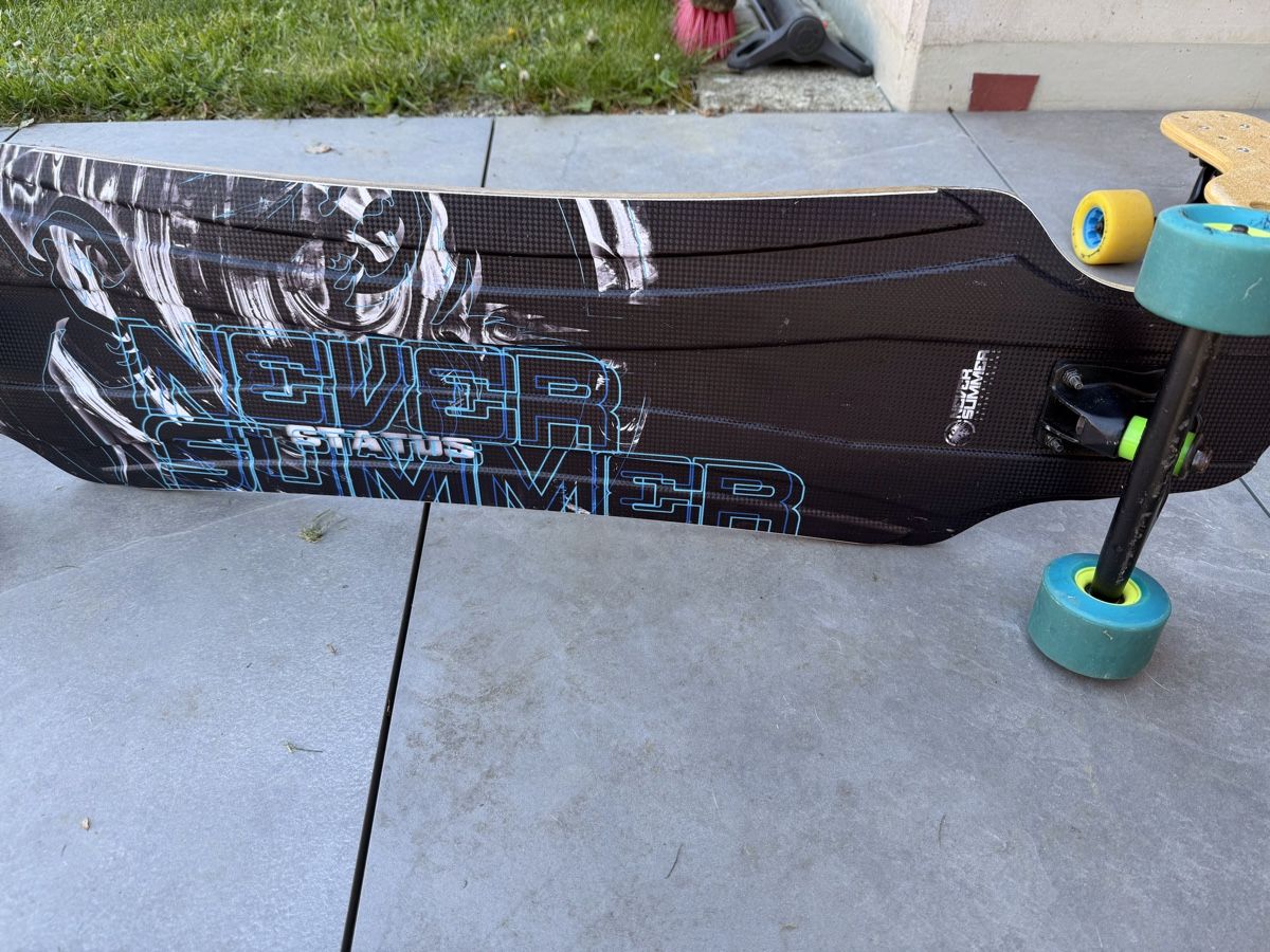 Skateboards: Never Summer Longboard Status – Usato da Frauenfeld venduto da mvd_68dv 1