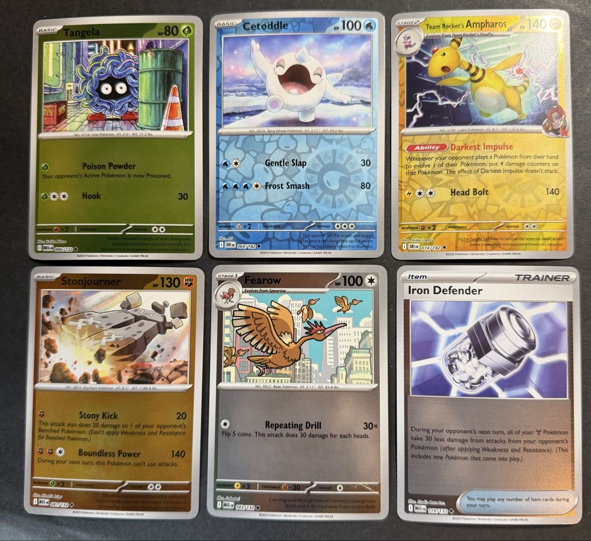 Pokémon Carte collezionabili: Pokémon Lot de 6 Méga Évolution EN – Nuovo (secondo la descrizione) da Morges venduto da geo_rk69