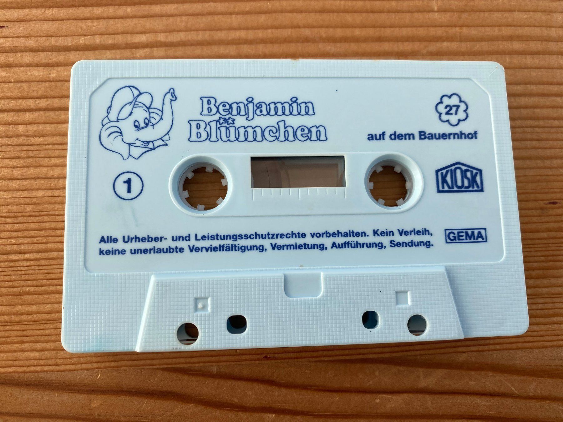 Musicassette: Kassette – Benjamin Blümchen (27) – Usato da St.Gallen venduto da kingsamas 5