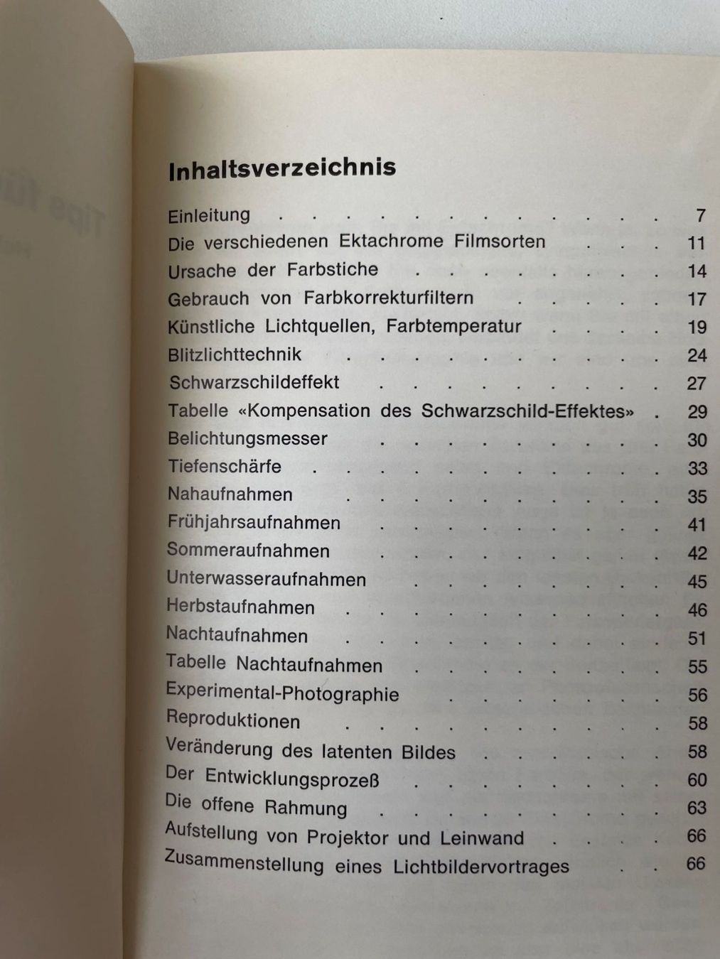 Fotocamera: Büchlein Tips für Ektachrome-Freunde – Usato da Birsfelden venduto da adormidera 1