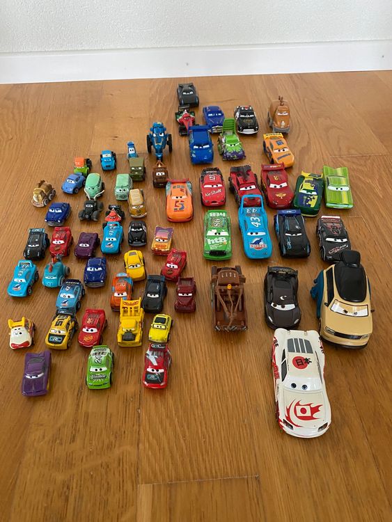 Pixar Disney Mattel Cars Lightning McQueen collection (Gebraucht) in ...