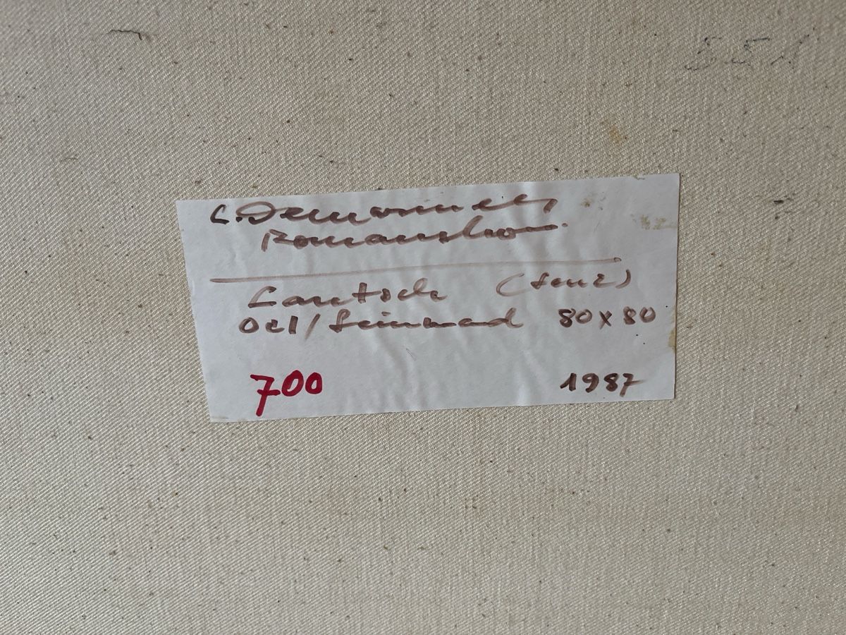 Tableaux: Ludwig Demarmels Stierva/Romanshorn – D'occasion à Untervaz par Kunstegga 3