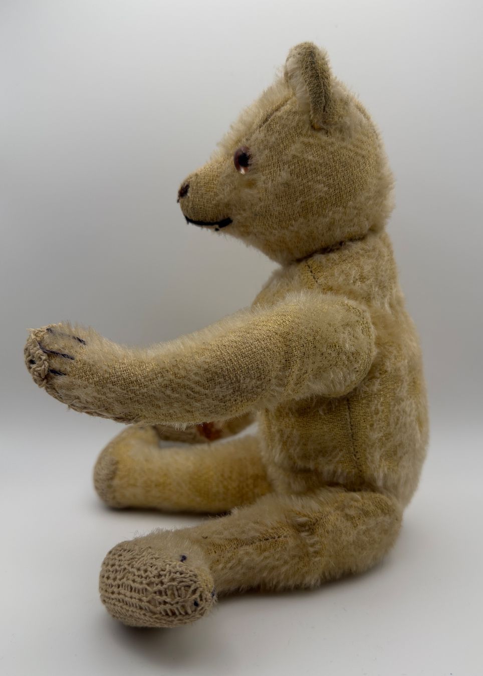 Teddy Hermann Giocattoli: Antiker Hermann Teddybär ca. 1950er Jahre – Usato da Ostermundigen venduto da itsanoemithing 3