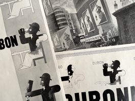 Dubonnet - 3 alte Werbungen / Anciennes réclames 1932/37
