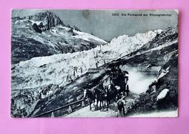 Furkapost - Furkapasstrasse - Rhonegletscher - 1912