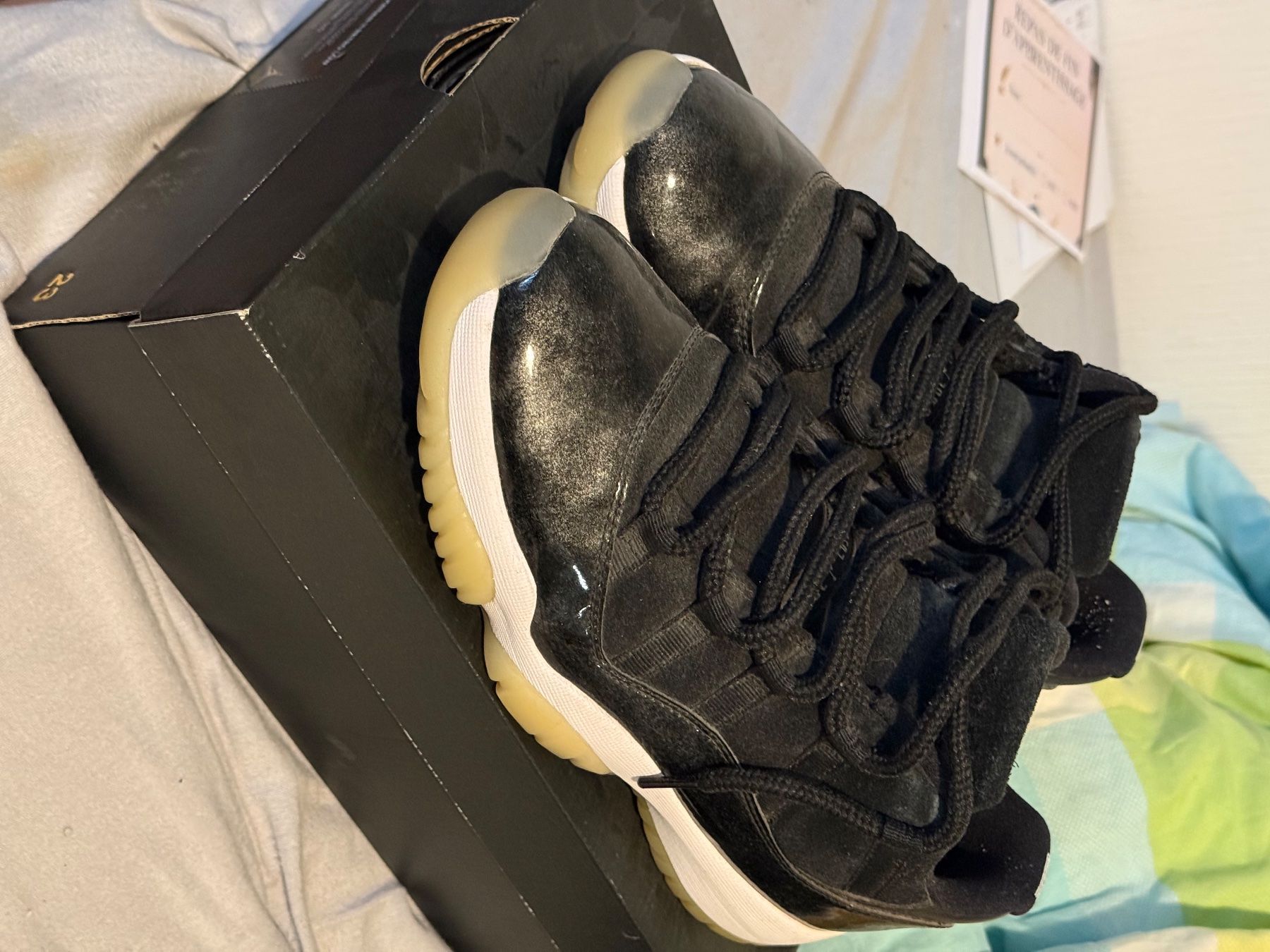 Jordan Herrenschuhe: Jordan 11 low black metallic – Neu (gemäss Beschreibung) aus Villars-sur-Glâne von gla_l72t