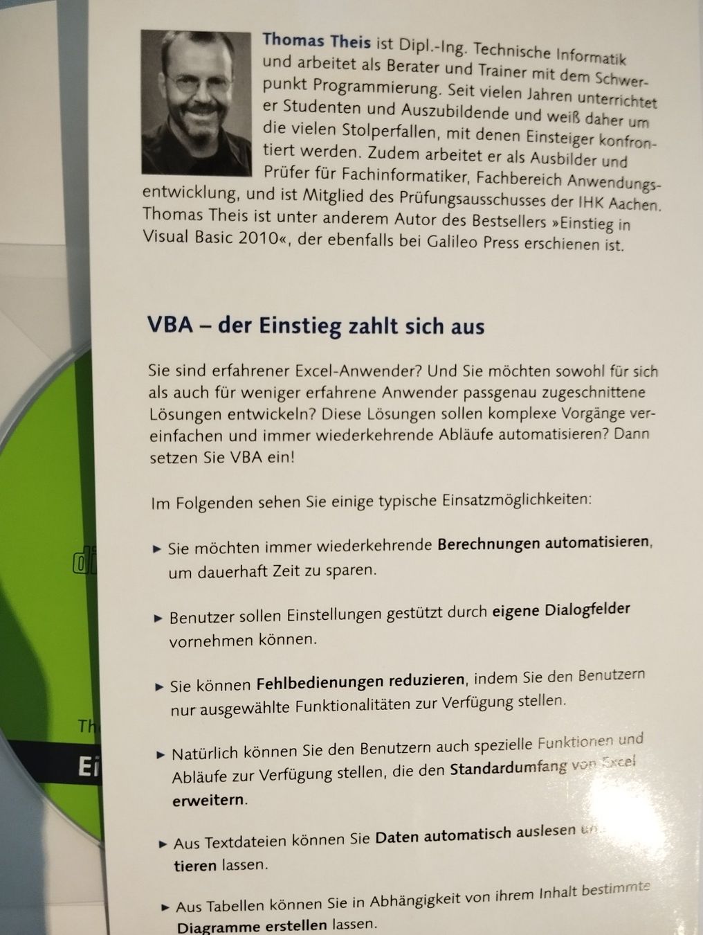 Libri: Einstieg in VBA mit EXCEL (Ideal für Programmier-Einsteiger) – Nuovo (secondo la descrizione) da Kriens venduto da may_r5jc 1